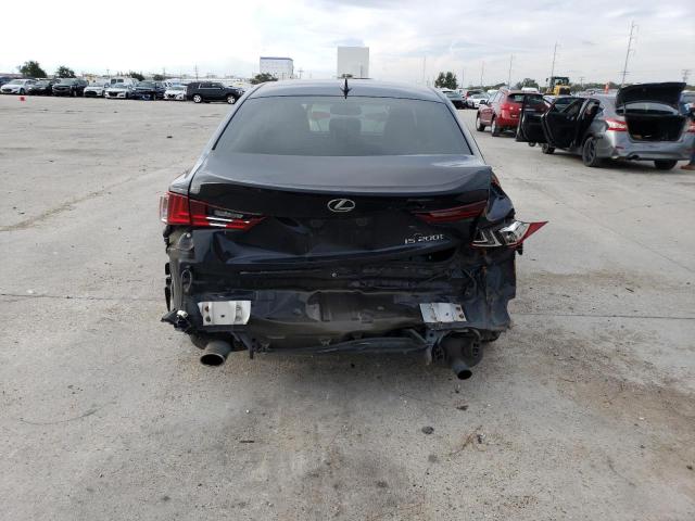 JTHBA1D23G5005566 - 2016 LEXUS IS 200T BLACK photo 6