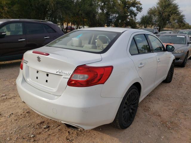 JS2RF9A3XB6110868 - 2011 SUZUKI KIZASHI SE WHITE photo 4