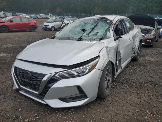 3N1AB8CV1NY268074 - 2022 NISSAN SENTRA SV SILVER photo 2