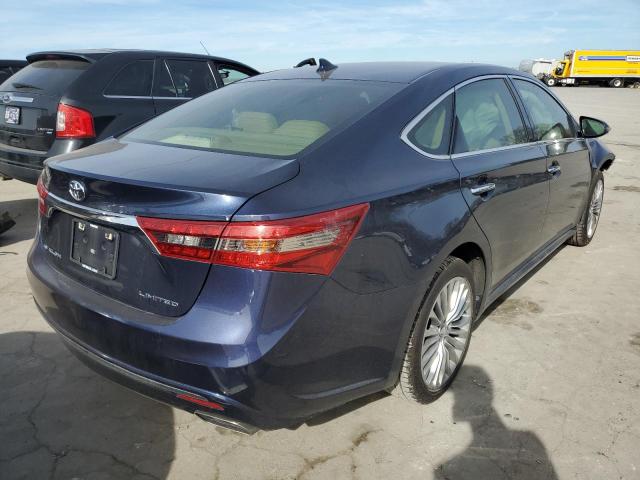 4T1BK1EB0HU251278 - 2017 TOYOTA AVALON XLE BLUE photo 4