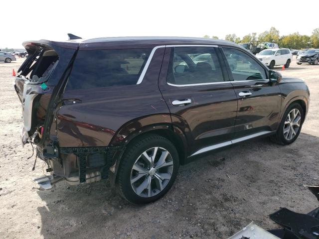 KM8R54HE6MU220852 - 2021 HYUNDAI PALISADE L MAROON photo 3