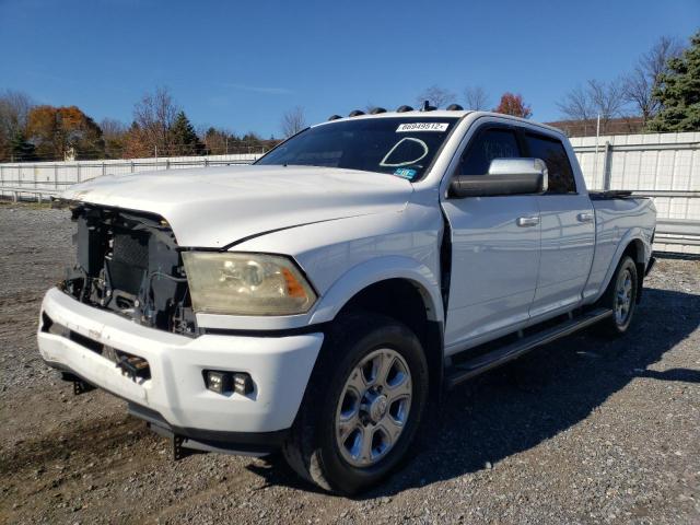 3C6UR5FJ4FG511372 - 2015 RAM 2500 LARAM WHITE photo 2