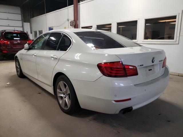 WBAXH5C56DDW12517 - 2013 BMW 528 XI WHITE photo 3