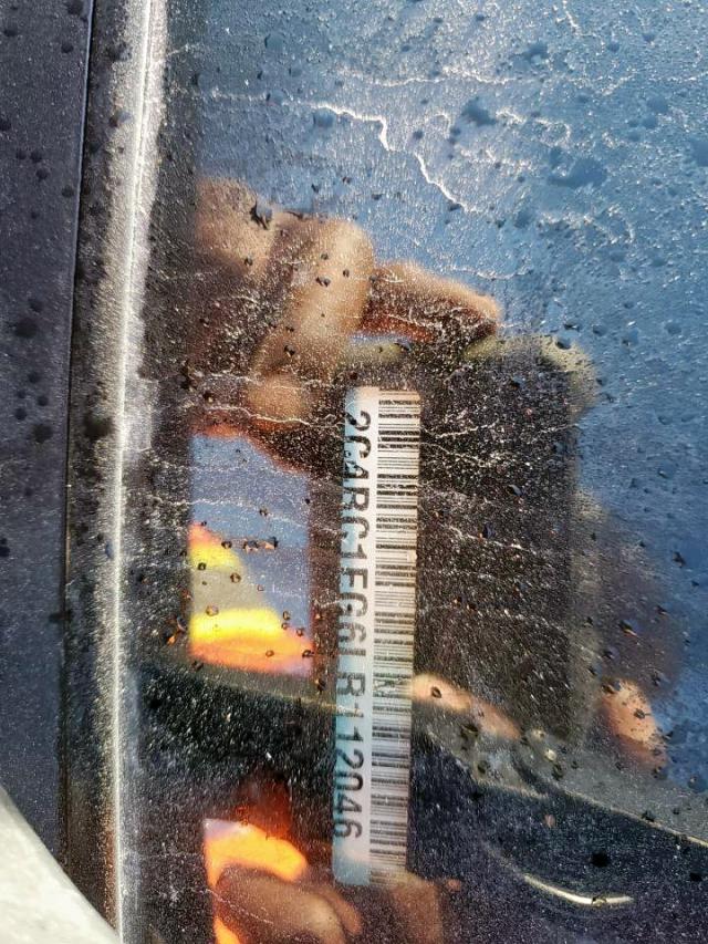 2C4RC1EG6LR112046 - 2020 CHRYSLER PACIFICA T BLACK photo 10