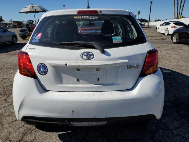 VNKKTUD35GA059021 - 2016 TOYOTA YARIS L WHITE photo 6