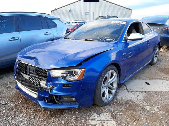 WAUC4AFR2GA011791 - 2016 AUDI S5 PREMIUM BLUE photo 2