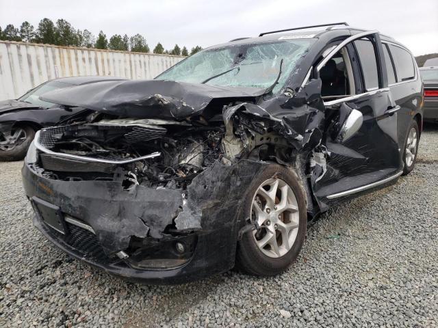 2C4RC1GG8JR272150 - 2018 CHRYSLER PACIFICA L BLACK photo 2