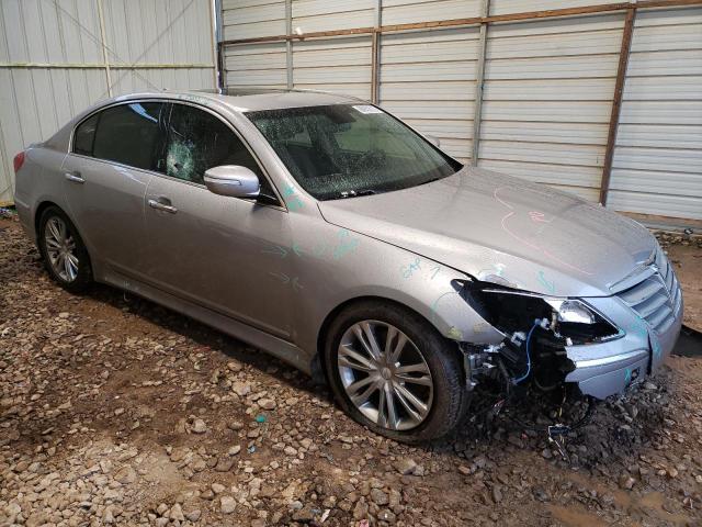 KMHGC4DD7DU233667 - 2013 HYUNDAI GENESIS 3. SILVER photo 4