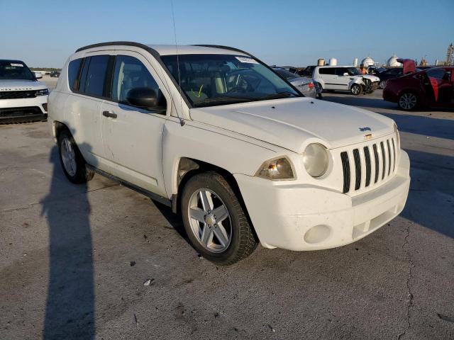 1J8FT47W47D386131 - 2007 JEEP COMPASS WHITE photo 1