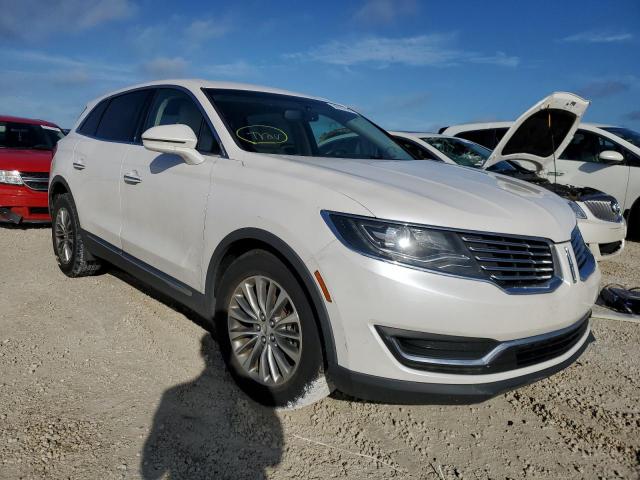 2LMTJ6KR5GBL55196 - 2016 LINCOLN MKX SELECT WHITE photo 1