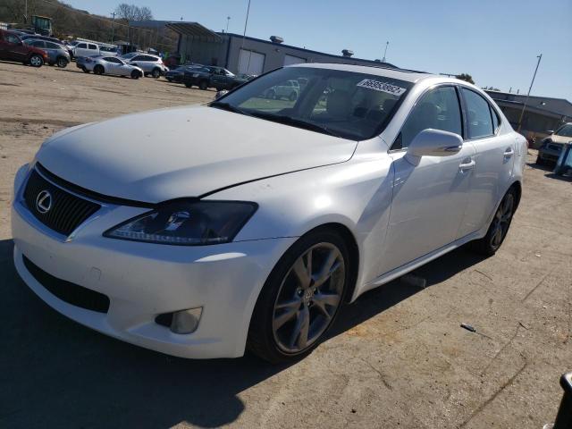 JTHBF5C26A5117702 - 2010 LEXUS IS 250 WHITE photo 2