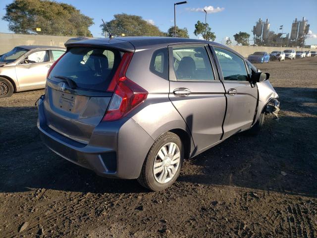 3HGGK5H50FM750110 - 2015 HONDA FIT LX GRAY photo 4