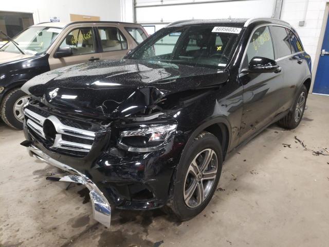 WDC0G4KB4JV097400 - 2018 MERCEDES-BENZ GLC 300 4M BLACK photo 2