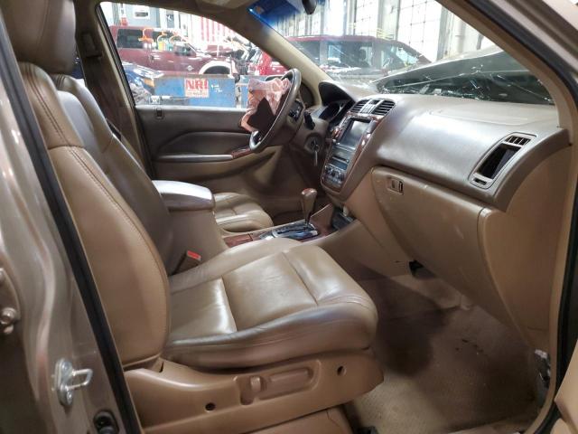 2HNYD18915H521886 - 2005 ACURA MDX TOURIN TAN photo 5