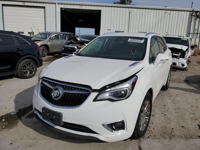 LRBFXCSA2LD155321 - 2020 BUICK ENVISION E თეთრი ფოტო 2