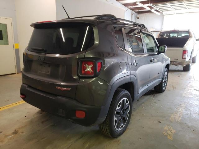 ZACCJBCT4GPD98524 - 2016 JEEP RENEGADE T GRAY photo 4