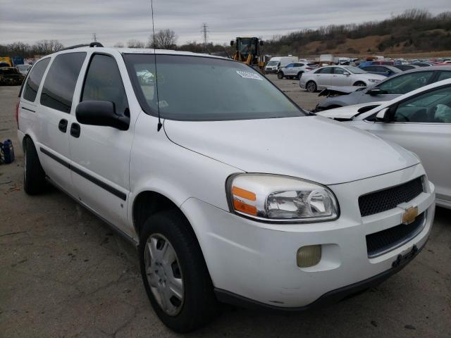 1GBDV13107D145253 - 2007 CHEVROLET UPLANDER I WHITE photo 1