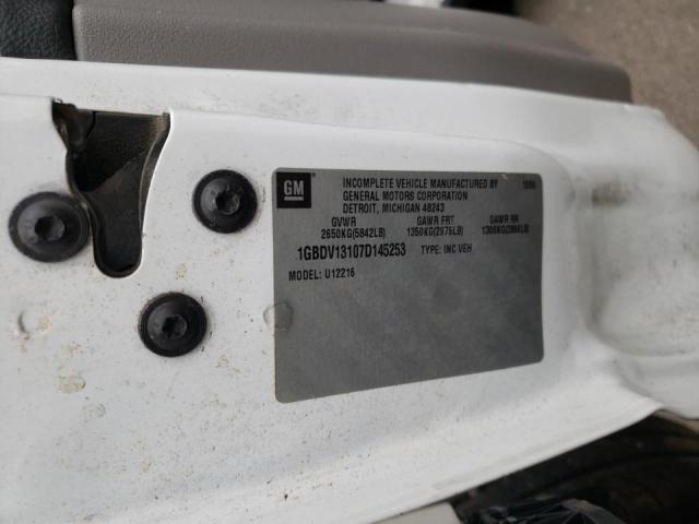 1GBDV13107D145253 - 2007 CHEVROLET UPLANDER I 白色 照片 10