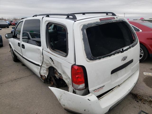 1GBDV13107D145253 - 2007 CHEVROLET UPLANDER I WHITE photo 3