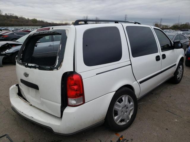 1GBDV13107D145253 - 2007 CHEVROLET UPLANDER I WHITE photo 4