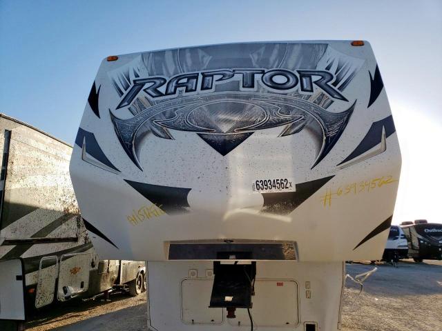 4YDF3843XER800566 - 2014 KEYSTONE RAPTOR WHITE photo 7