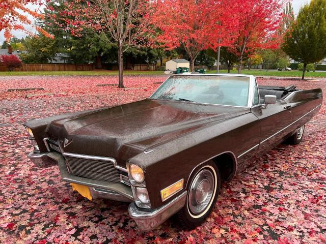 F8287023 - 1968 CADILLAC CONV BROWN photo 2