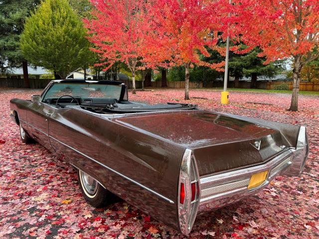 F8287023 - 1968 CADILLAC CONV BROWN photo 3