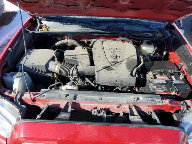 3TMDZ5BN6GM002887 - 2016 TOYOTA TACOMA DOU 红色 照片 11