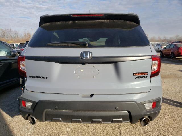 5FNYF8H60NB001442 - 2022 HONDA PASSPORT T GRAY photo 6