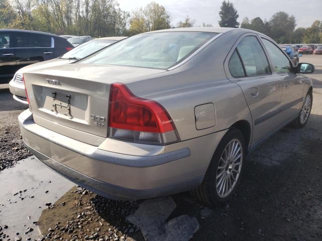 YV1RS58D922168372 - 2002 VOLVO S60 2.4T BEIGE photo 4