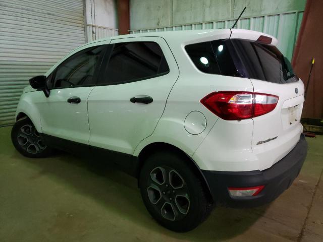 MAJ3P1RE7JC193704 - 2018 FORD ECOSPORT S WHITE photo 2