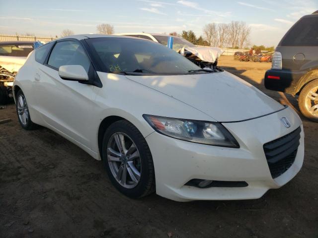 JHMZF1D69BS007447 - 2011 HONDA CR-Z EX WHITE photo 1