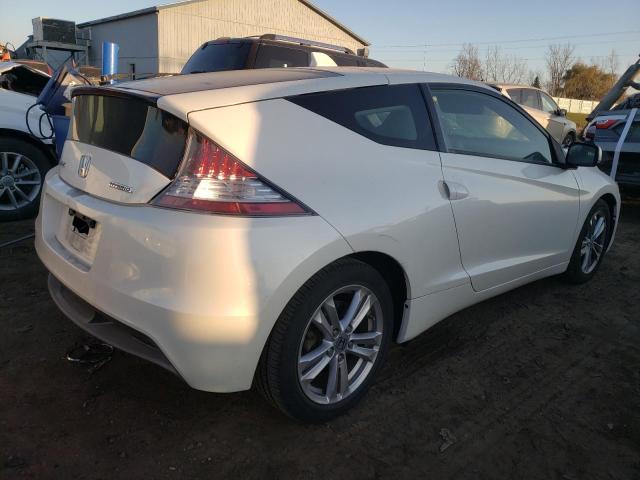 JHMZF1D69BS007447 - 2011 HONDA CR-Z EX WHITE photo 4