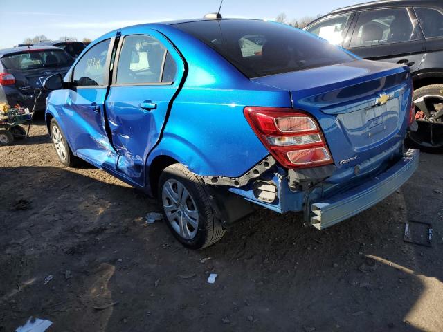 1G1JB5SH0H4120229 - 2017 CHEVROLET SONIC LS BLUE photo 3