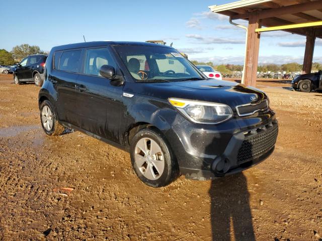 KNDJN2A22F7121565 - 2015 KIA SOUL BLACK photo 1