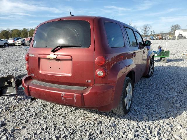 3GNDA13D28S638121 - 2008 CHEVROLET HHR LS 栗色 照片 4