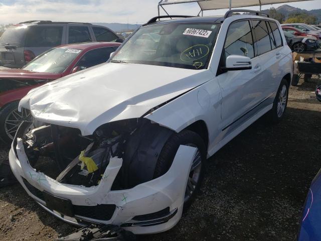 WDCGG0EB6FG422384 - 2015 MERCEDES-BENZ GLK 250 BL WHITE photo 2