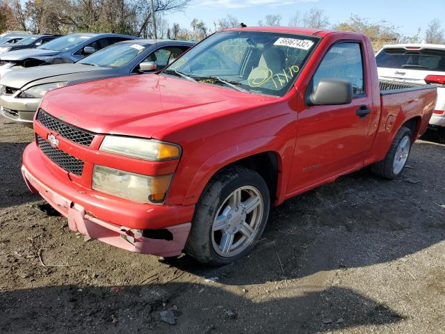 1GCCS146448146713 - 2004 CHEVROLET COLORADO RED photo 2