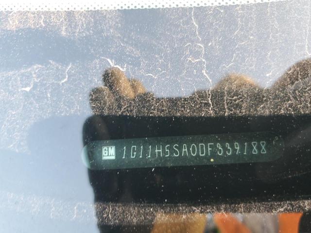 1G11H5SA0DF339188 - 2013 CHEVROLET MALIBU LTZ თეთრი ფოტო 10