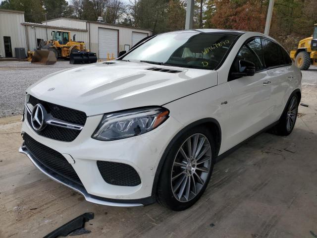 4JGED6EB0JA092984 - 2018 MERCEDES-BENZ GLE COUPE WHITE photo 2