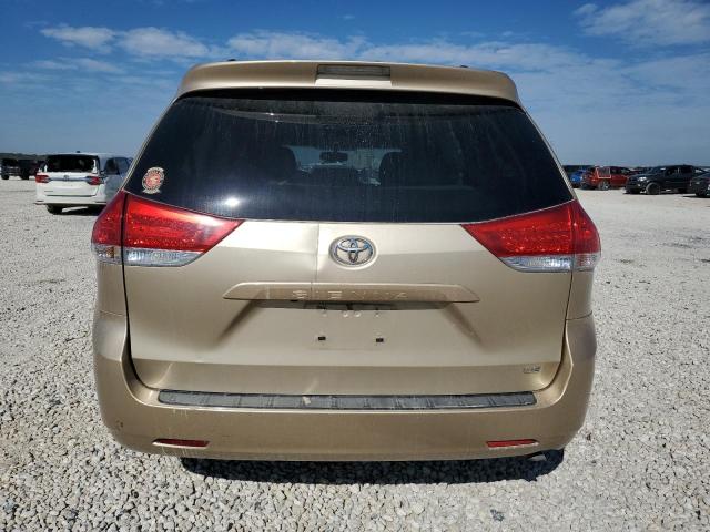 5TDKK3DC3BS119251 - 2011 TOYOTA SIENNA LE GOLD photo 6