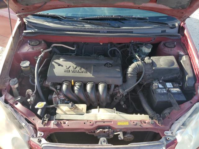 1NXBR32E53Z105120 - 2003 TOYOTA COROLLA S RED photo 7