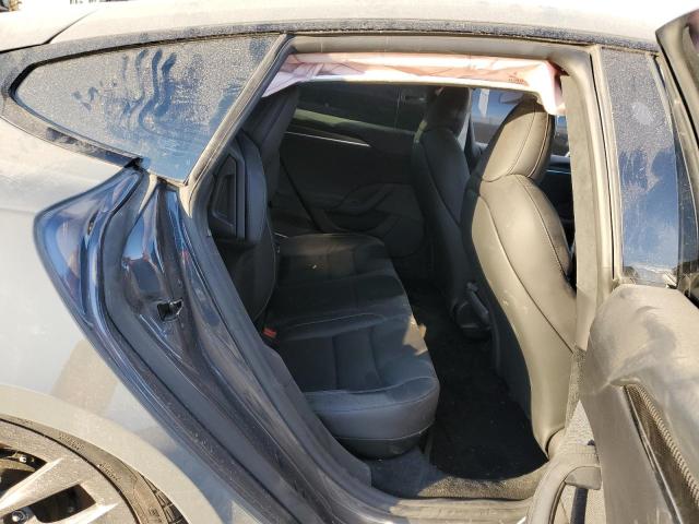5YJSA1E6XMF433387 - 2021 TESLA MODEL S Gris foto 10