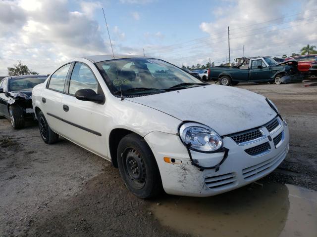 1B3ES26C43D160958 - 2003 DODGE NEON SE WHITE photo 1