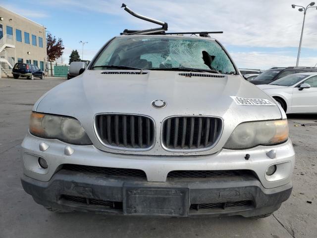 5UXFA13594LU33324 - 2004 BMW X5 3.0I SILVER photo 5