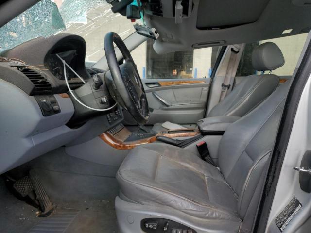 5UXFA13594LU33324 - 2004 BMW X5 3.0I SILVER photo 7
