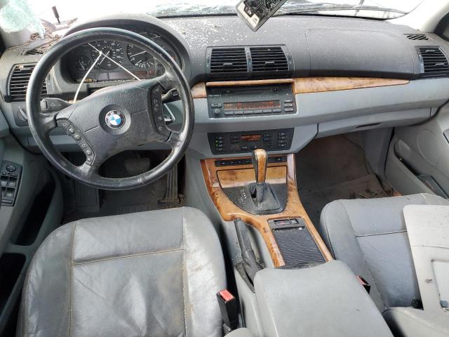 5UXFA13594LU33324 - 2004 BMW X5 3.0I SILVER photo 8