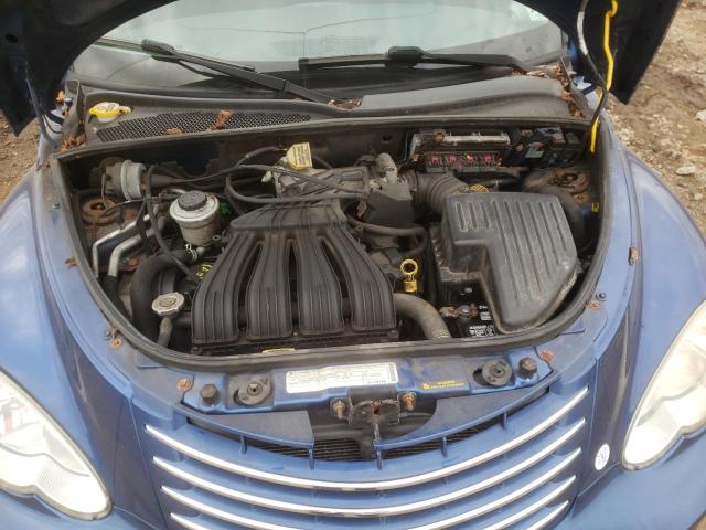 3A4GY5F97AT179744 - 2010 CHRYSLER PT CRUISER BLUE photo 11