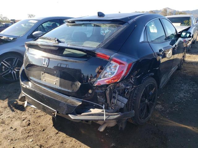 SHHFK7H74HU405286 - 2017 HONDA CIVIC EXL أسود صورة 4