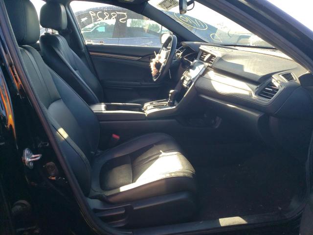 SHHFK7H74HU405286 - 2017 HONDA CIVIC EXL أسود صورة 5